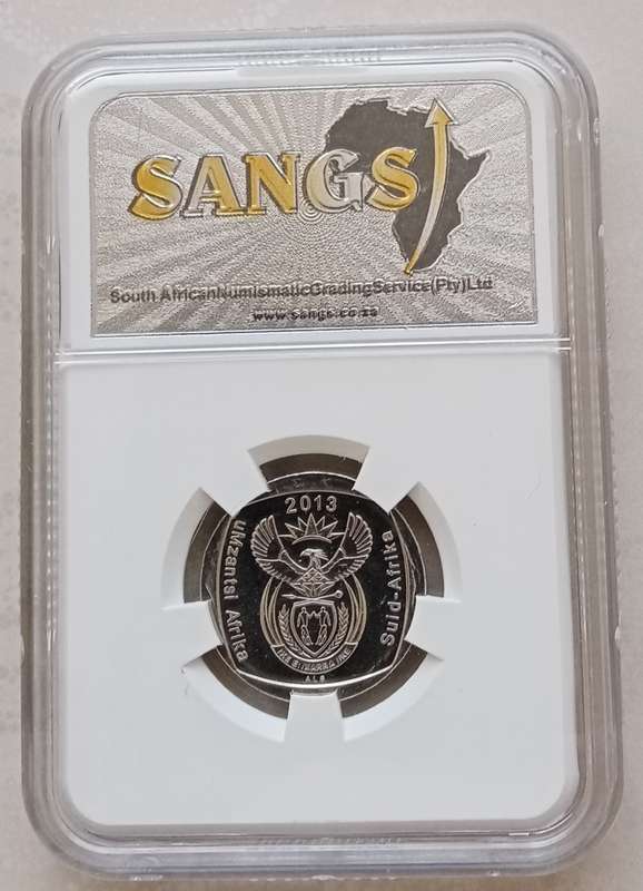 2013 Union Buildings 100th anniversary R2 SANGS MS67 (High grade).
