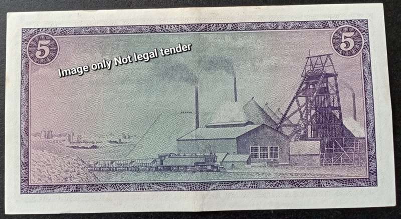 1967 T.W de Jongh R5 note in VF+