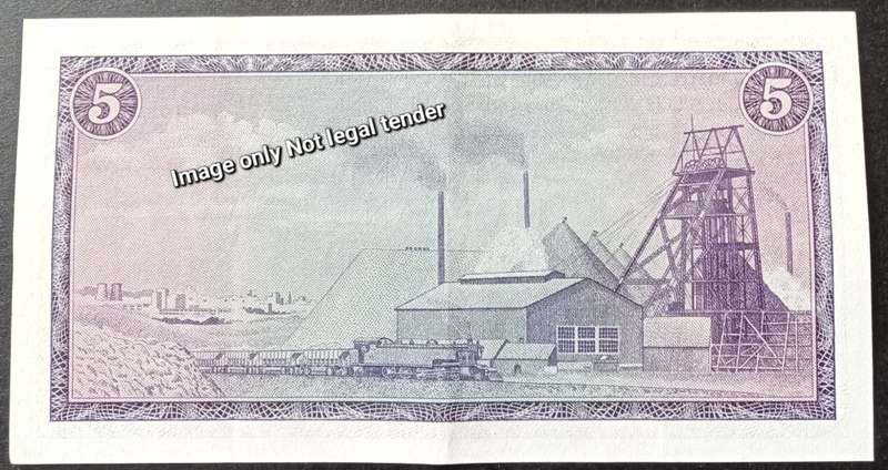 1967 T.W de Jongh R5 note in XF+