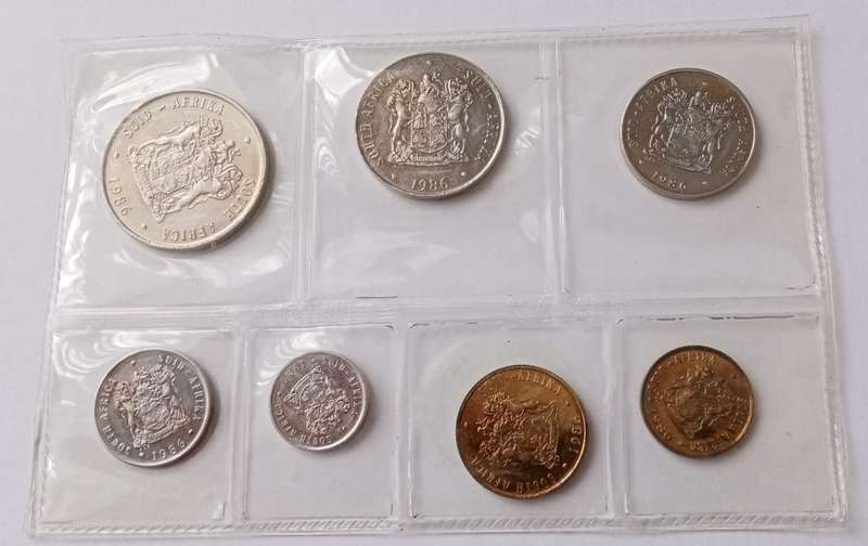 1986 Republic uncirculated Mint pack (R1-1c)