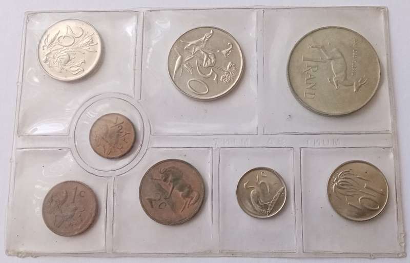 1973 Republic uncirculated Mint pack (R1-1/2c) incl.silver R1