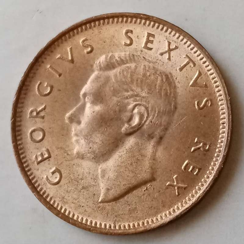1948 Union 1/4 Penny in brilliant uncirculated condition.