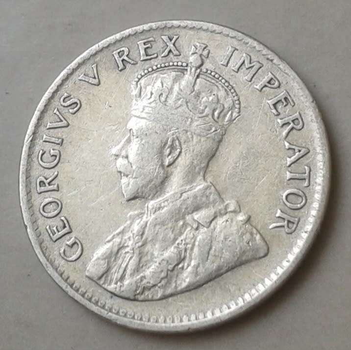 1935 Union silver tickey in VF
