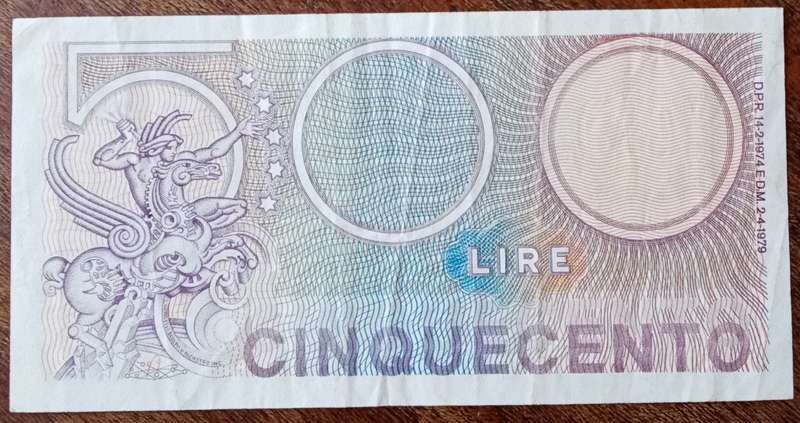 1979 Italy 500 Lire