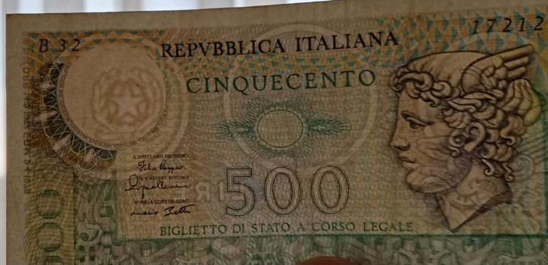 1979 Italy 500 Lire