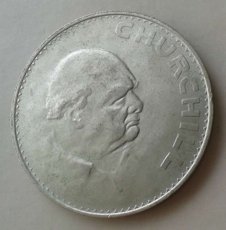 1965 Churchill nickel crown