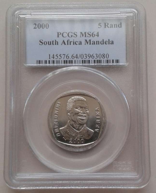 2000 Mandela R5 PCGS MS64