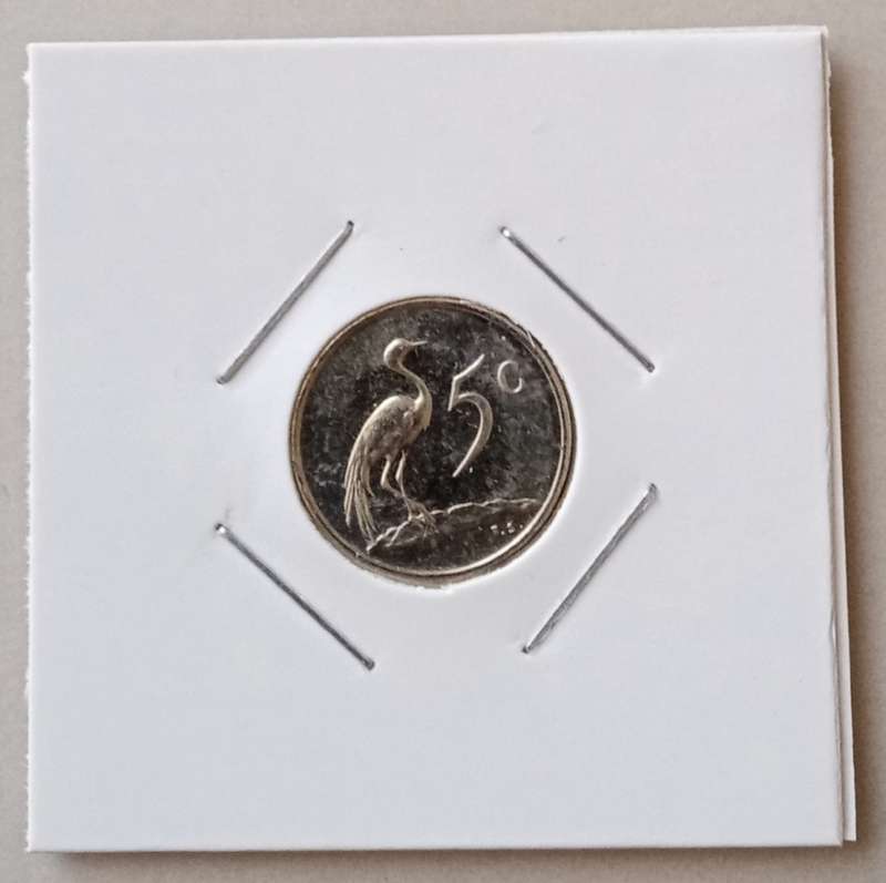 1983 Proof nickel 5c