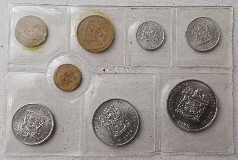 1978 Republic uncirculated Mint pack (R1-1/2c)