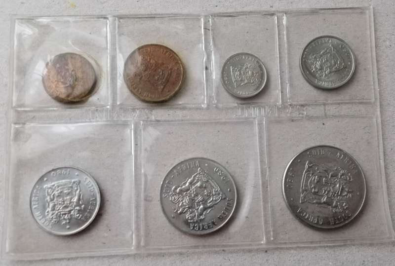 1980 Republic uncirculated Mint pack (R1-1c)