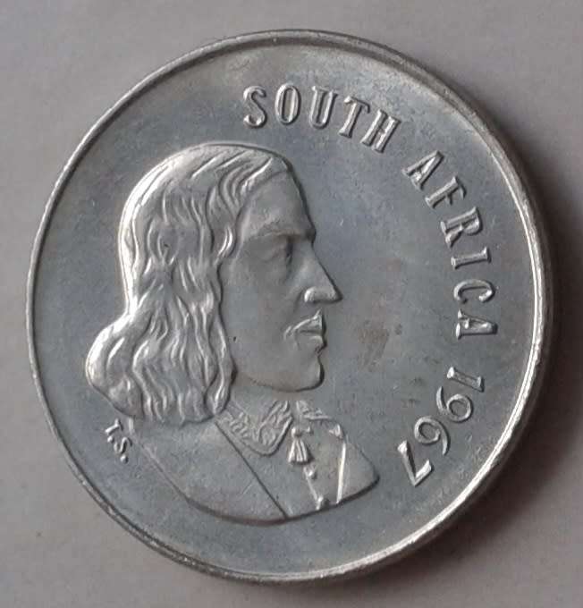 1967 English uncirculated nickel 5c