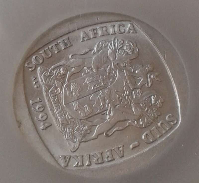 1994 Inauguration R5 SANGS MS62 (Rotated Die Error)