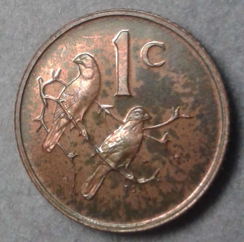 1975 Republic proof 1c