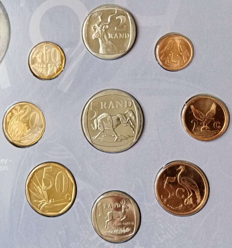 1998 Uncirculated Mint pack set (Protea)