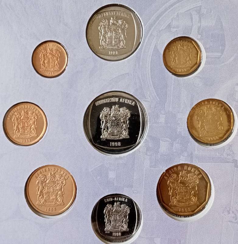 1998 Uncirculated Mint pack set (Protea)