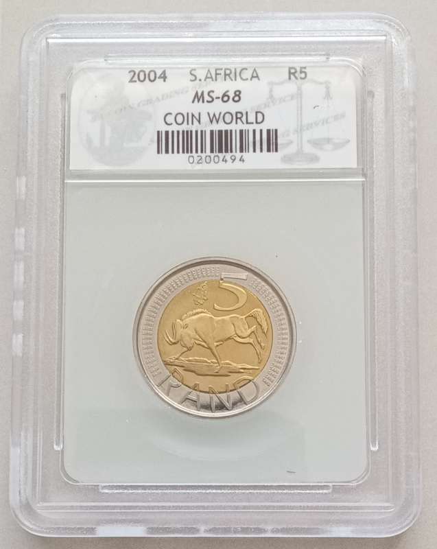Nice 2004 Oom Paul Mintmark R5 SACGS MS68