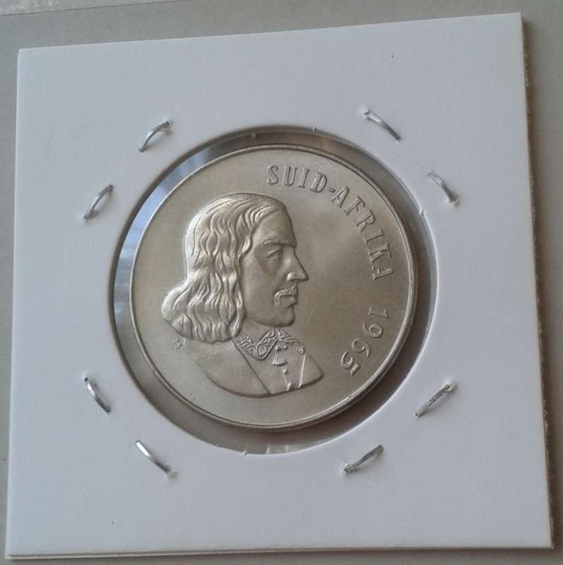 1965 Afrikaans 50c in proof