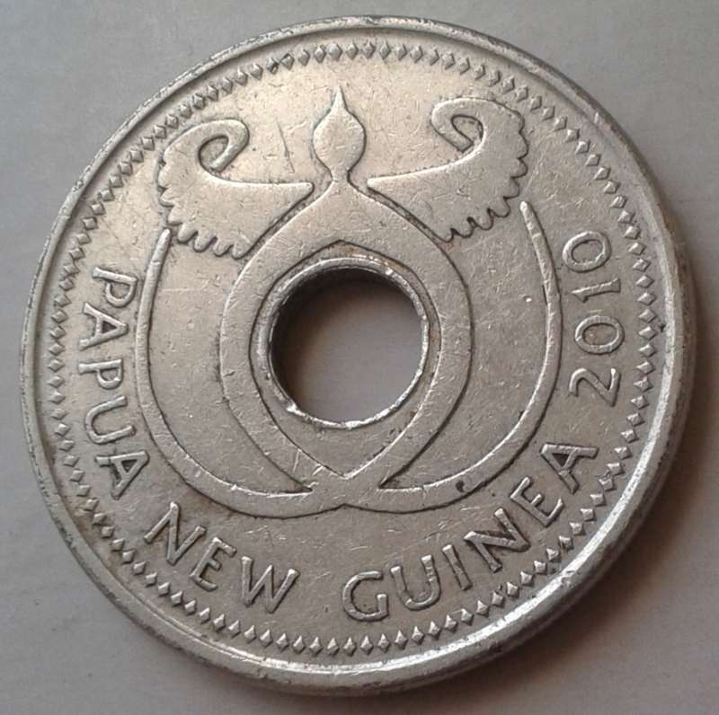 2010 Papua New Guinea 1 Kina