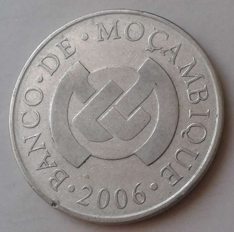 2006 Mozambique 5 Meticais