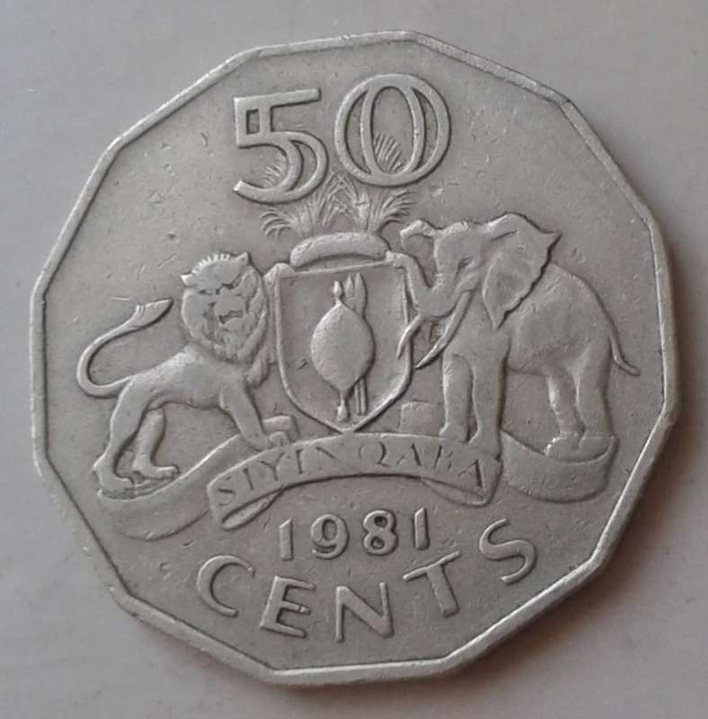 1981 Swaziland 50c