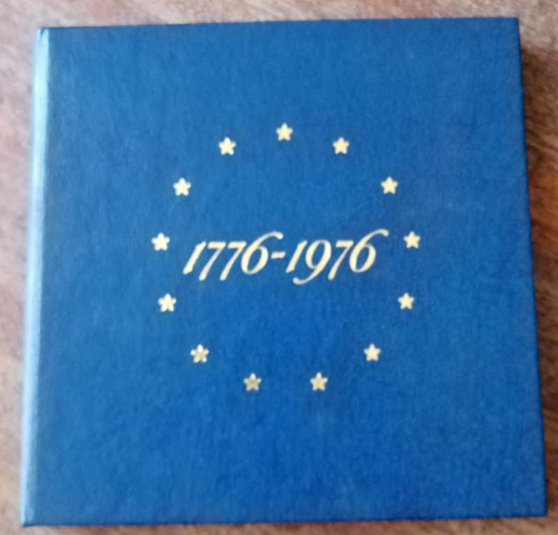 1976 S USA Bicentennial 40% silver 3 coin proof set in original packaging