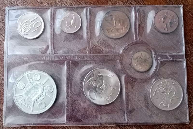 1974 Republic uncirculated Mint pack (R1-1/2c) incl.silver R1