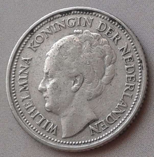 1935 Netherlands silver 10c