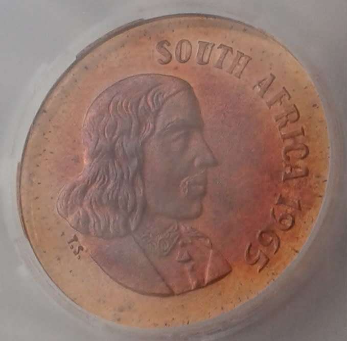 Nice 1965 English proof 1c SANGS PF64 RD