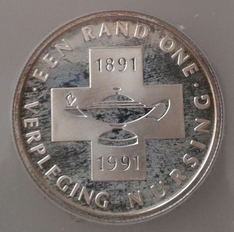 1991 Republic proof silver Nursing R1 SANGS PF65