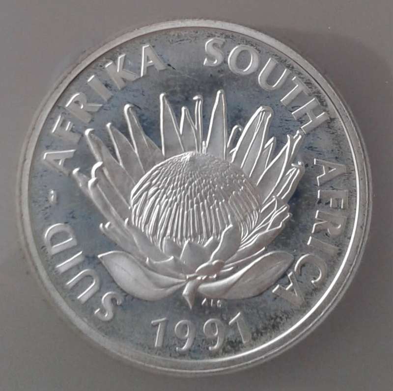 1991 Republic proof silver Nursing R1 SANGS PF65