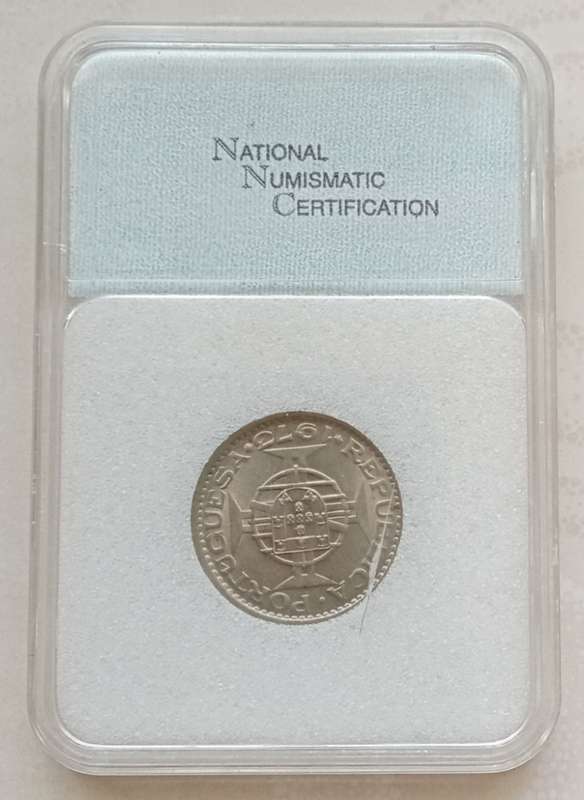 1973 Mozambique 5 Escudos NNC MS65