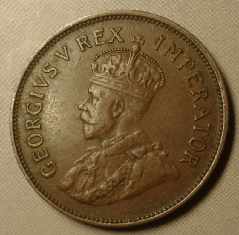 1932 Union 1/2 penny in XF+ (lower mintage)