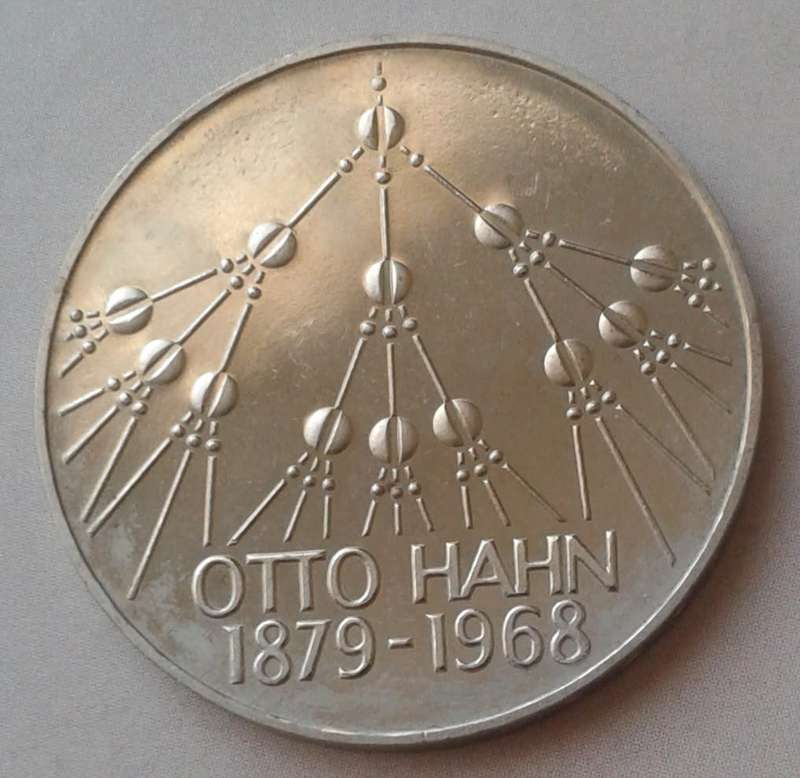 1979 German uncirculated 5 Mark with certificate