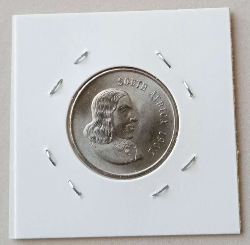1966 English uncirculated nickel 20c