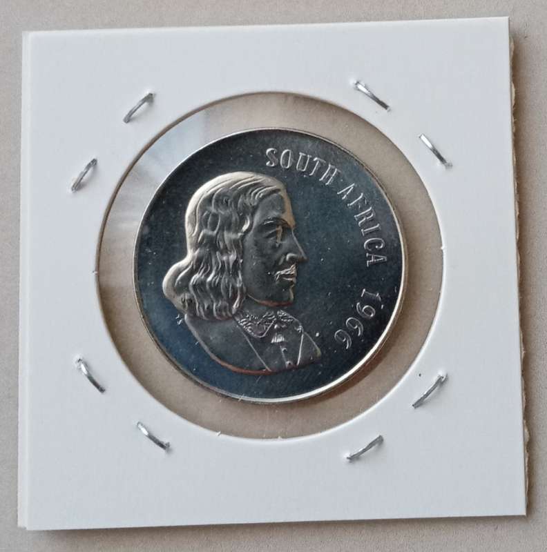 1966 English proof nickel 50c