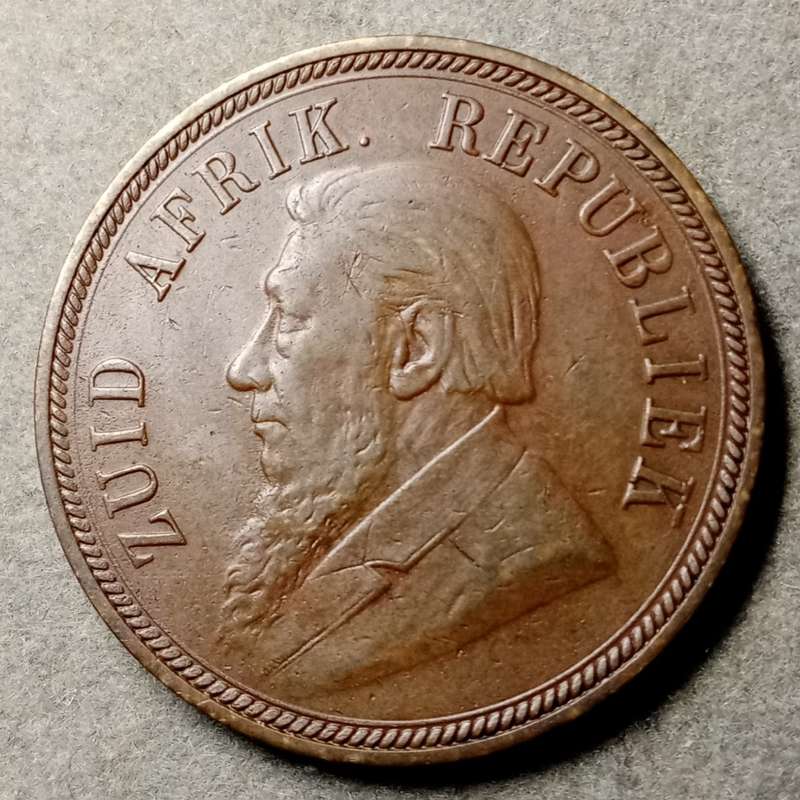 Decent 1898 ZAR Kruger penny
