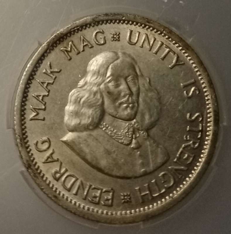 1961 Republic silver 10c SANGS MS64