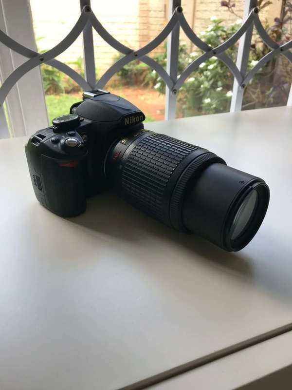 Nikon D3100 DSLR Camera Kit with 18-55mm and 55-200mm Lenses