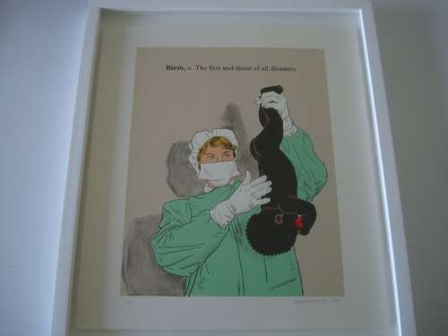 Anton Kannemeyer Lithograph Artwork Bitterkomix