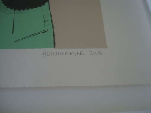 Anton Kannemeyer Lithograph Artwork Bitterkomix