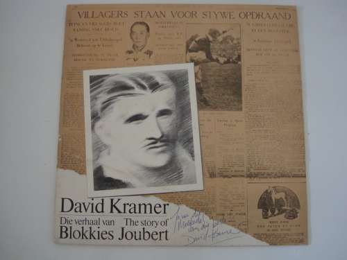David Kramer - Die verhaal van Blokkies Joubert AUTOGRAPHED