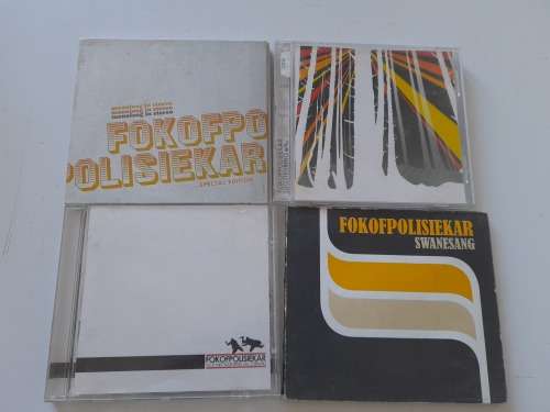 4 x Fokofpolisiekar joblot CD`s