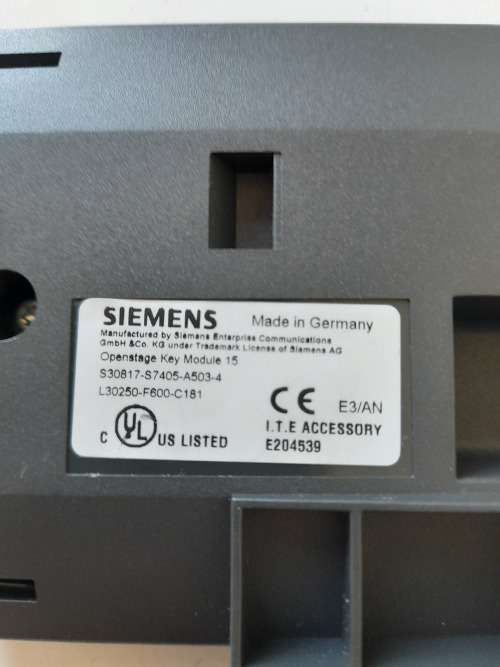 Siemens Unify Keymodule 15 for Hipath and OpenScape Business PABX