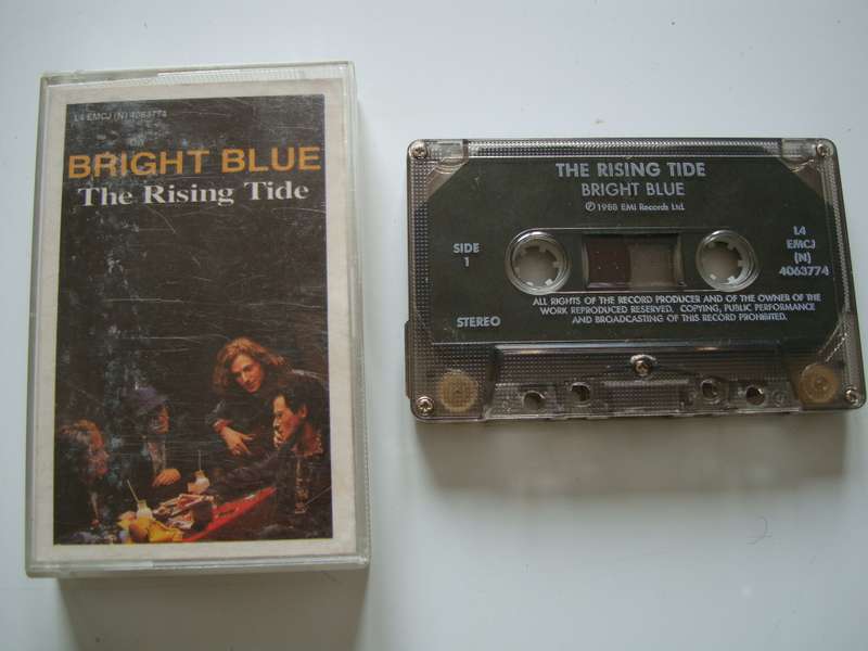 Bright Blue - The Rising Tide tape cassette