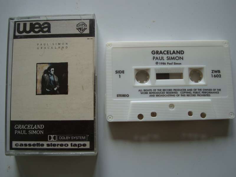 Paul Simon - Graceland tape cassette