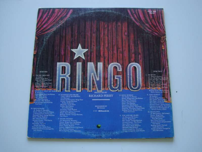 Ringo Starr - Ringo LP