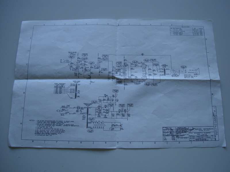 Fender Pro Jr Schematic and Service Diagram
