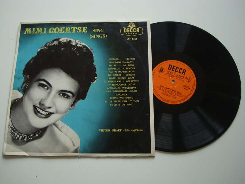 Mimi Coertse - Sing ( Decca ) LP