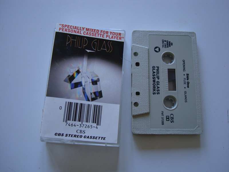 Philip Glass - Glassworks Tape Cassette
