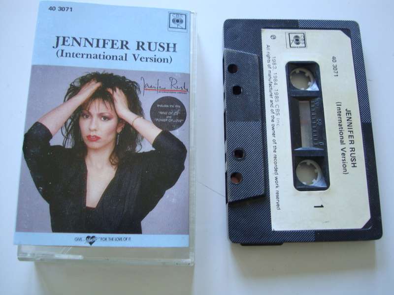Jennifer Rush - Self Titled ( International Version ) Tape Cassette